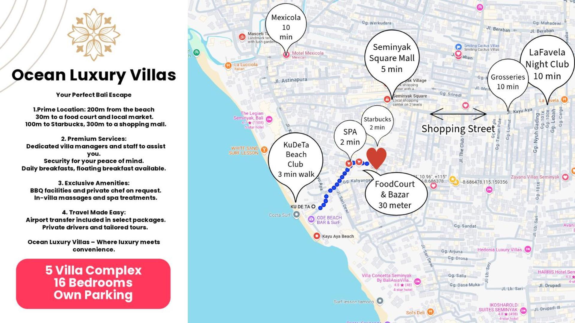 Ocean Luxury Villas Seminyak  Ngoại thất bức ảnh